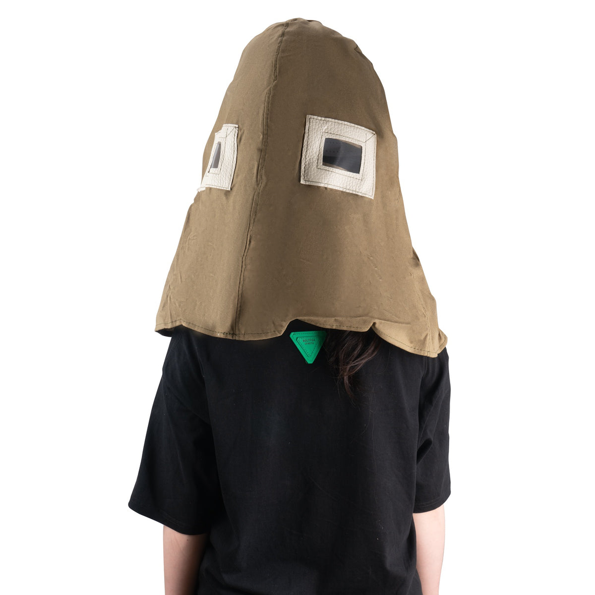 SwitZer Sand Blasting Hood Green and White