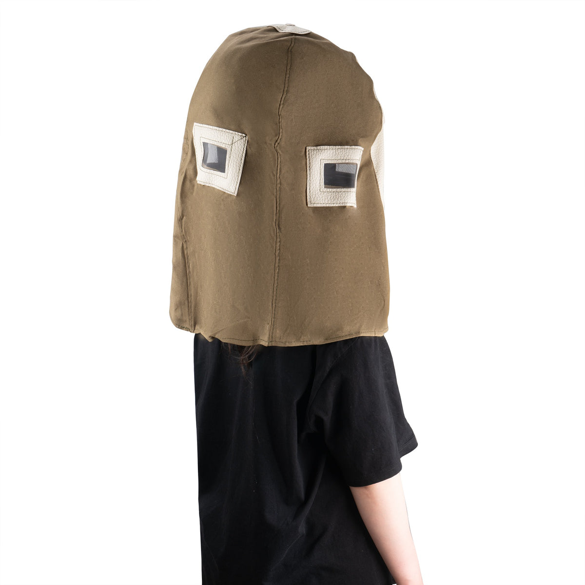 SwitZer Sand Blasting Hood Green and White