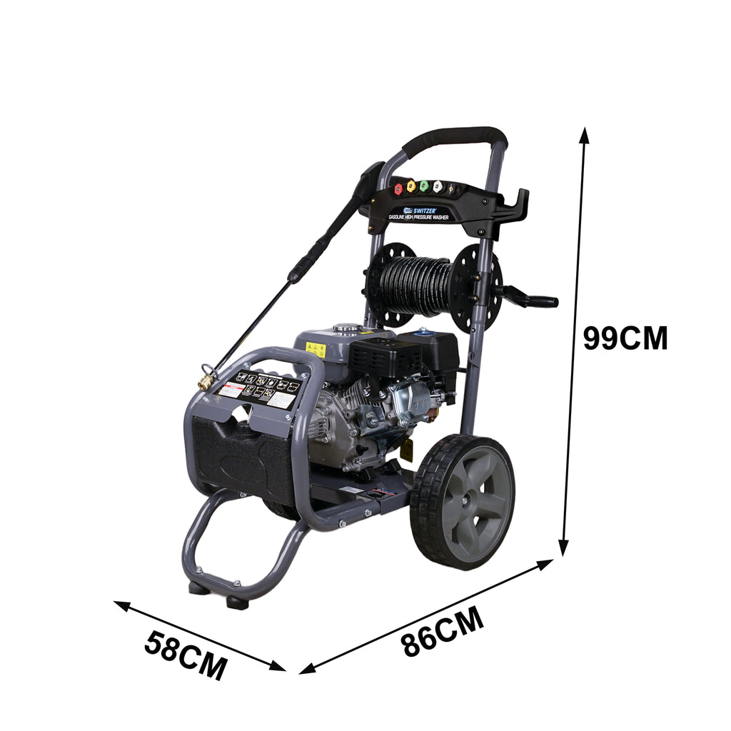 SwitZer 7HP Petrol Pressure Washer 2200PSI PPW03