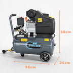 SwitZer 2HP Air Compressor 24L AC009 Grey