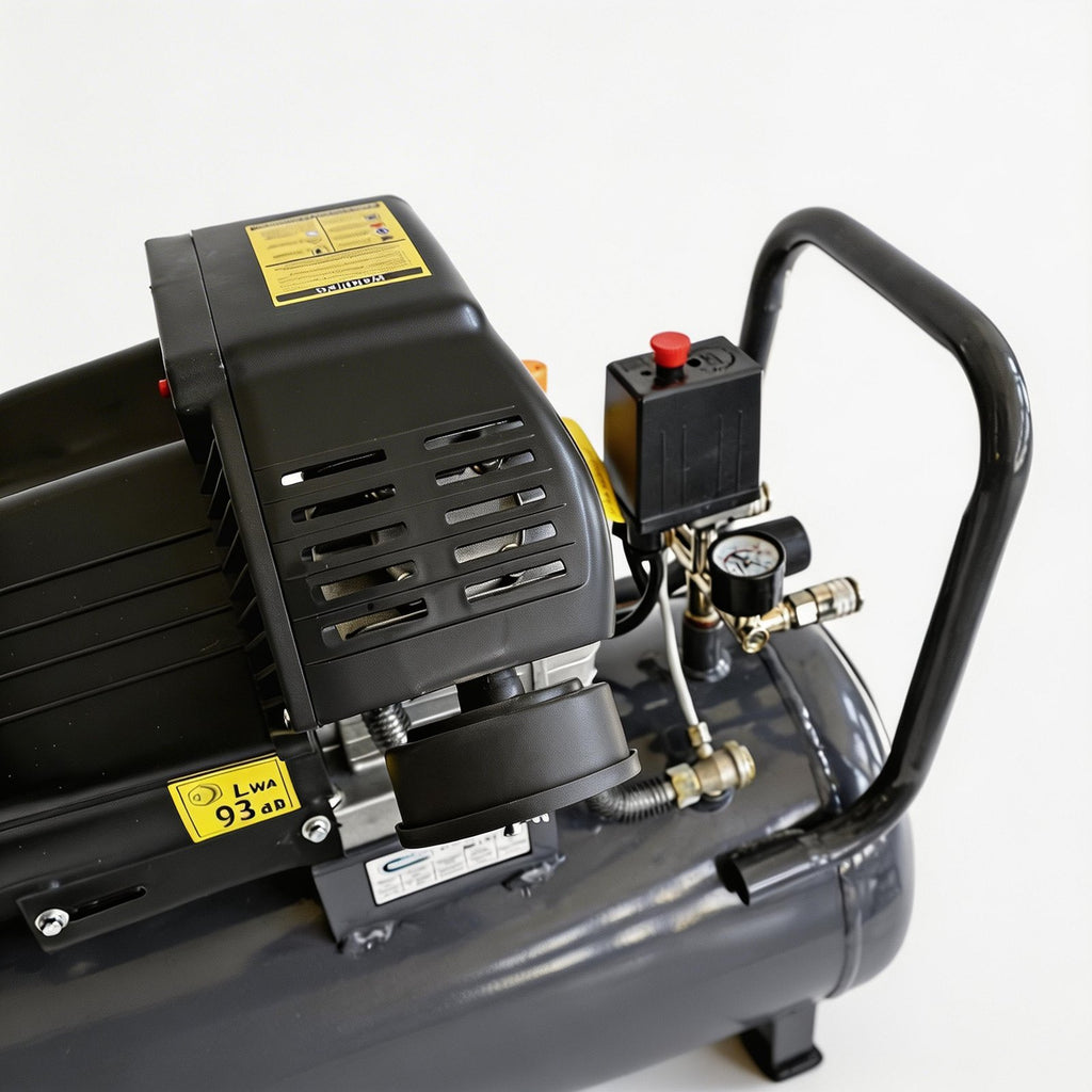 SwitZer Air Compressor 3HP Twin 50L SZ-AC-006 Grey