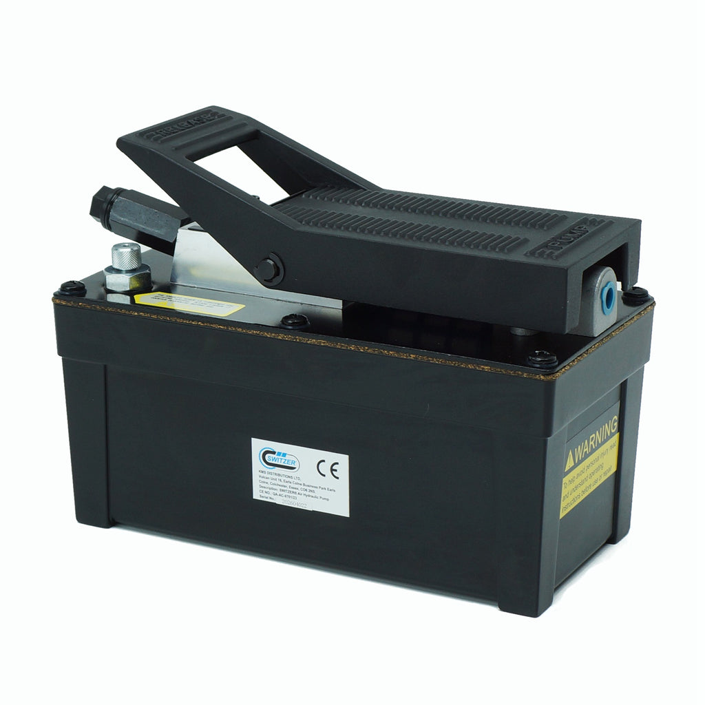 SwitZer Air Hydraulic Pump 10,000 PSI, Black