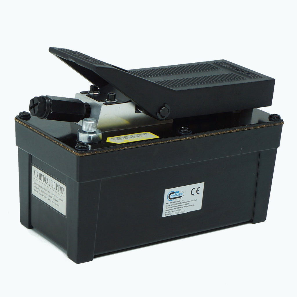 SwitZer Air Hydraulic Pump 10,000 PSI, Black