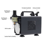 Switzer 1/5 HP Airbrush Compressor Metal Box Design