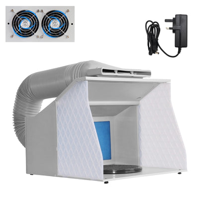 Switzer Foldable Airbrush Spray Booth with Rear Hose