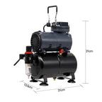 SwitZer AS186 Airbrush Compressor