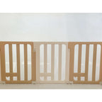 GALACTICA Baby Playpen Playhouse Khaki and White
