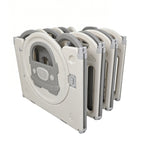GALACTICA Foldable Baby Plaype Grey and White