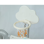 GALACTICA Foldable Baby Plaype Grey and White