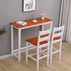 WestWood Bar Table 2 X Stools Dining Chair Set