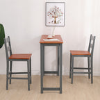 WestWood Bar Table 2 X Stools Dining Chair Set