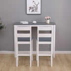 WestWood Bar Table 2 X Stools Dining Chair Set
