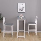 WestWood Bar Table 2 X Stools Dining Chair Set