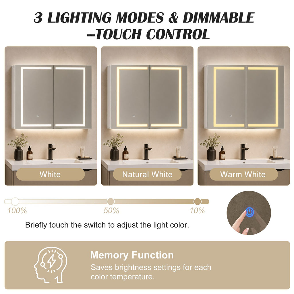 WestWood Bathroom Mirror Cabinet BC11