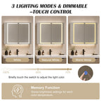 WestWood Bathroom Mirror Cabinet BC11