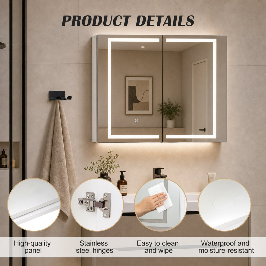 WestWood Bathroom Mirror Cabinet BC11
