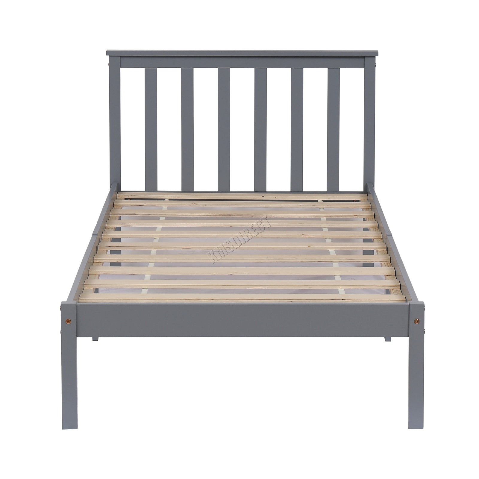WestWood Single Double King Bed Solid Pine Frame Bedroom Furniture Low Foot End