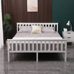 WestWood Single Double King Wood Bed Solid Pine Frame Footboard