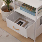 WestWood Wood Bedside Table White WW-WBT01