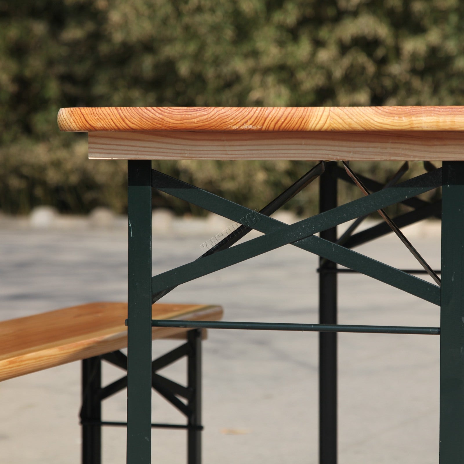 Birchtree Folding Beer Table Set 117cm