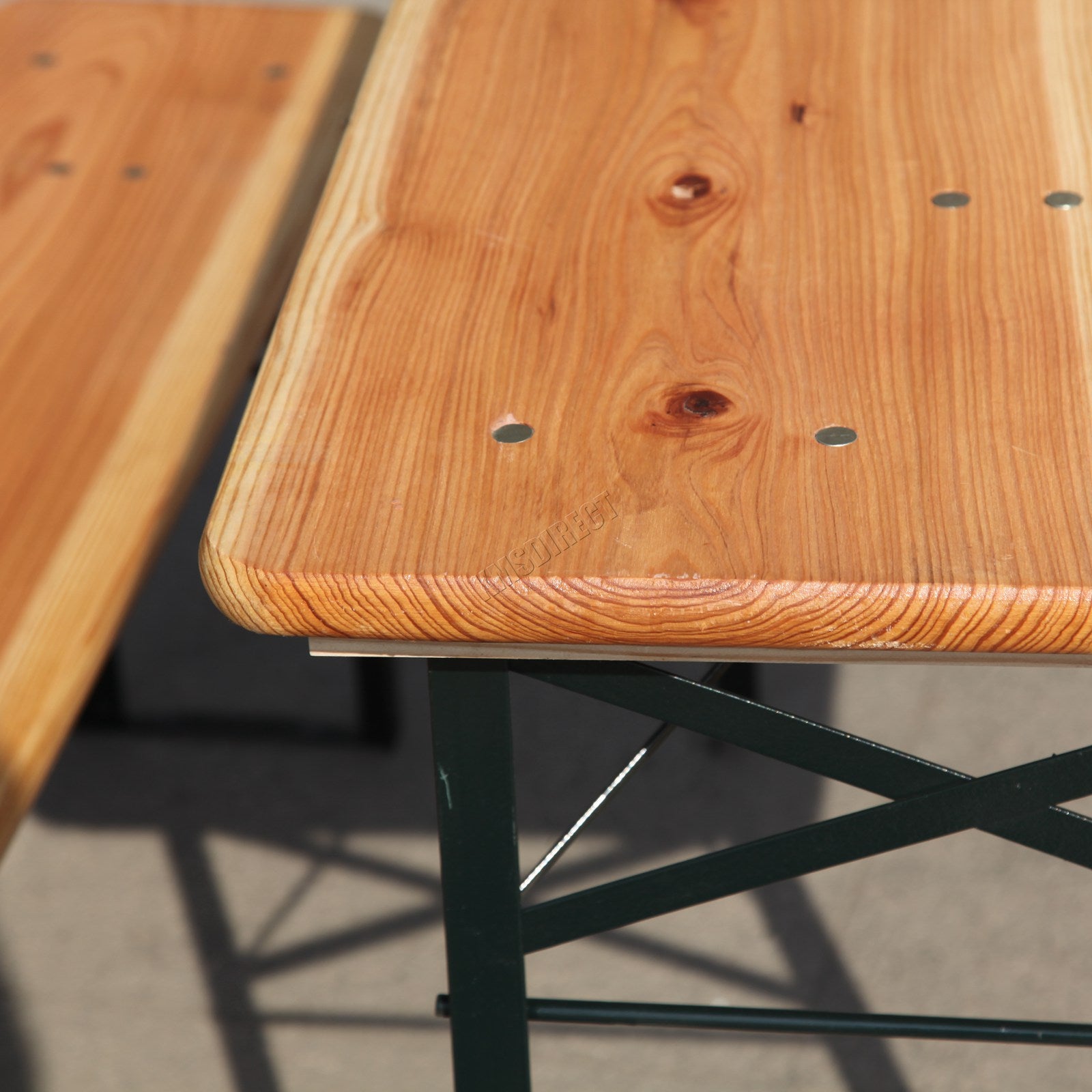 Birchtree Folding Beer Table Set 117cm
