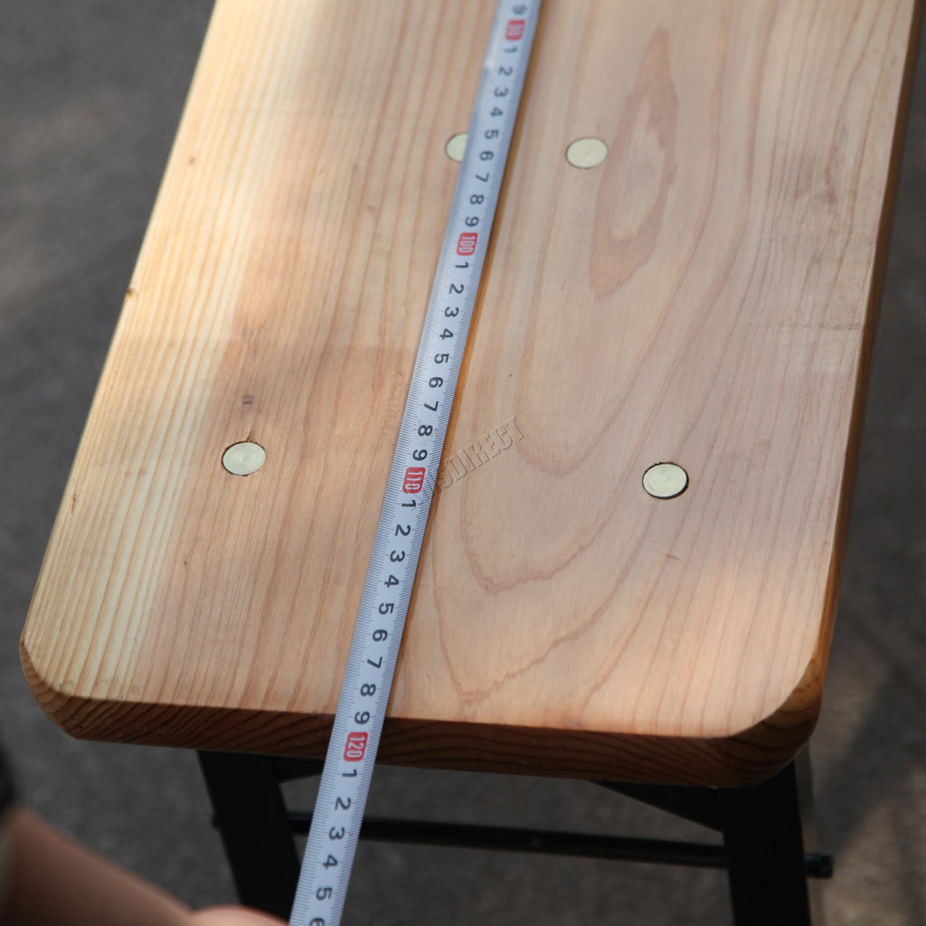 Birchtree Folding Beer Table Set 117cm