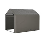 BIRCHTREE Bike Storage Tent PE Cover Waterproof Grey