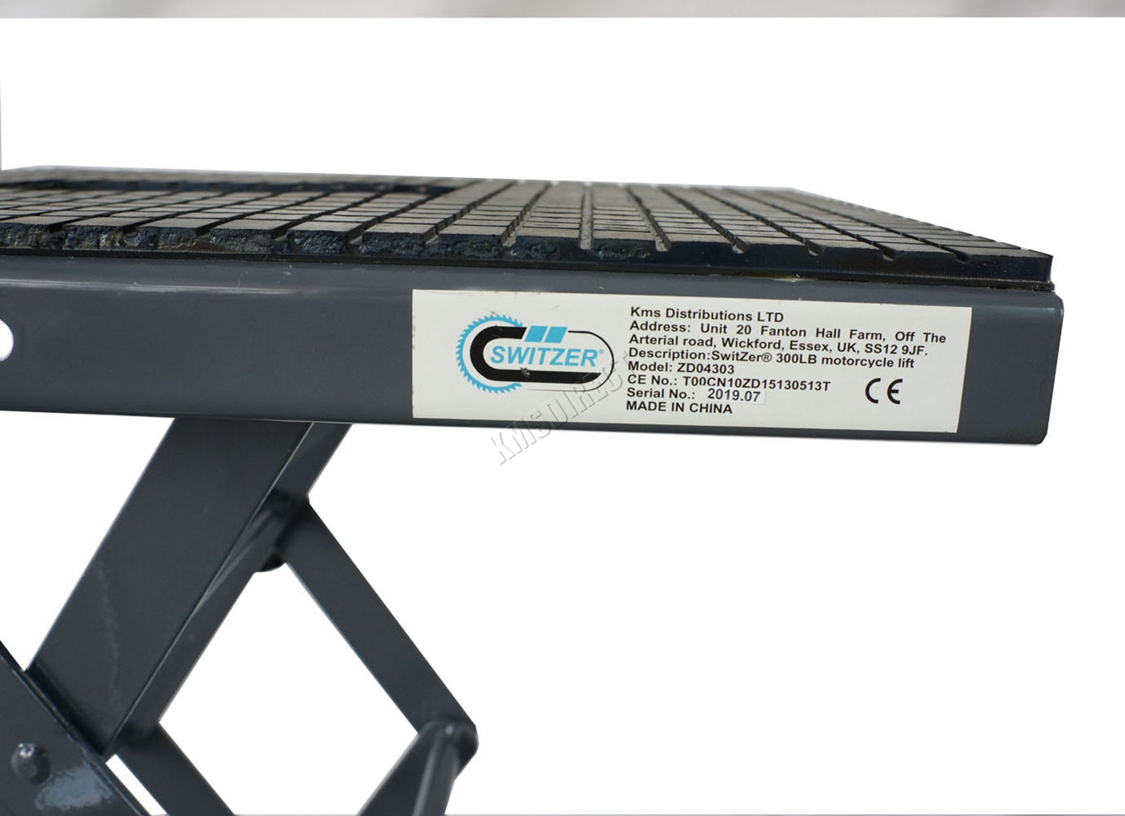 SwitZer Hydraulic Motorcycle Scissor Lift 300 LBS