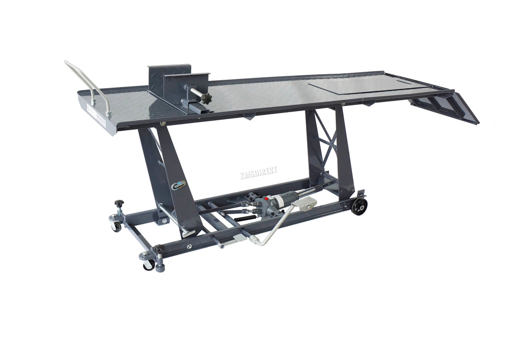 SwitZer 800lb Hydraulic Bike Lift Bench Grey