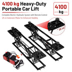 SwitZer Hydraulic Car Lift 9000LBS Black