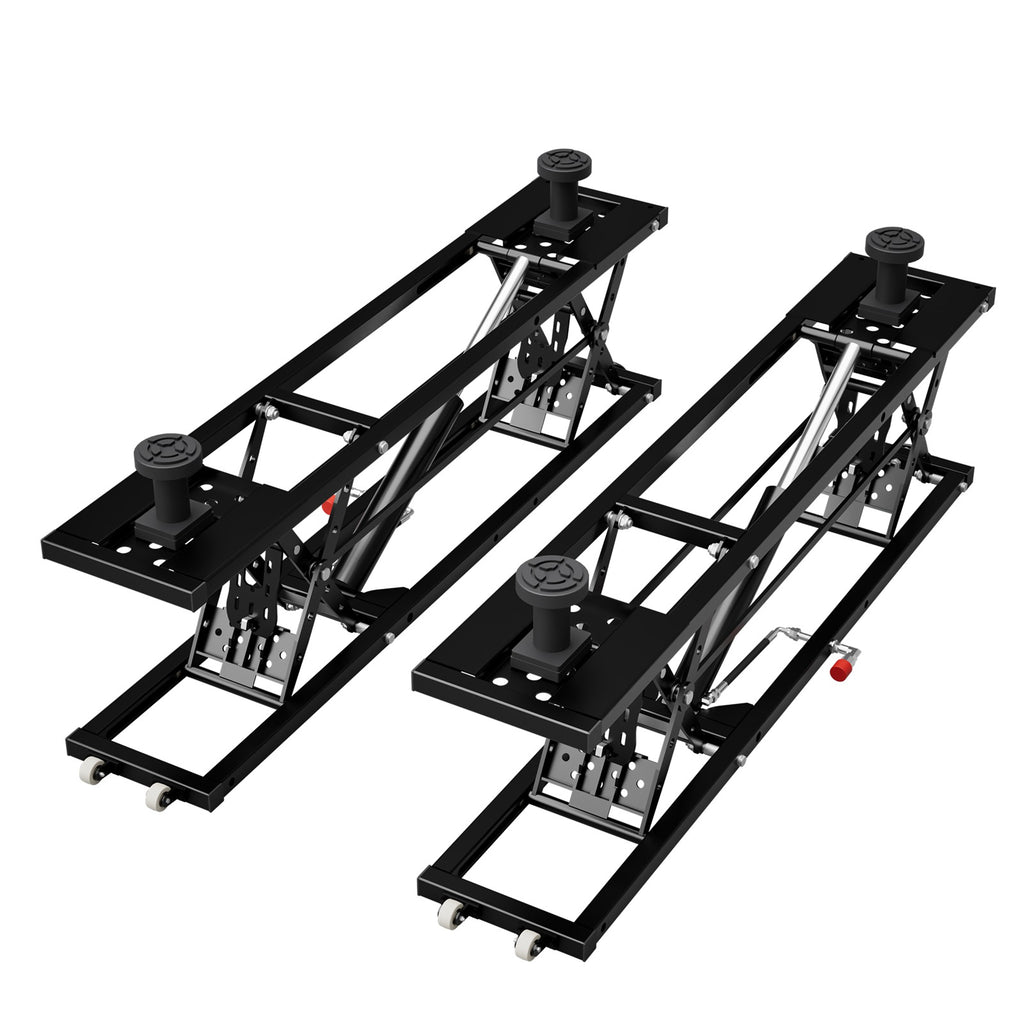 SwitZer Hydraulic Car Lift 9000LBS Black