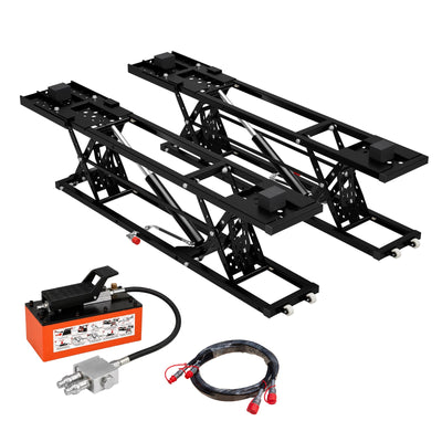 SwitZer Pneumatic Car Lift 7000LBS Black