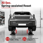 SwitZer Pneumatic Car Lift 7000LBS Black