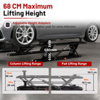 SwitZer Pneumatic Car Lift 7000LBS Black