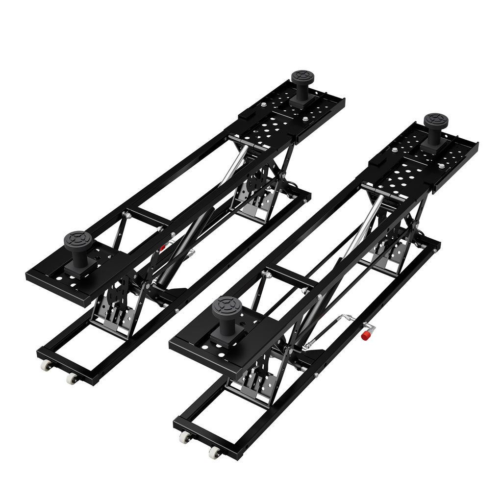 SwitZer Pneumatic Car Lift 7000LBS Black