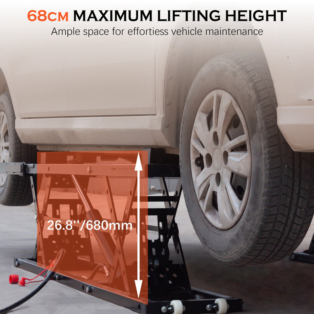 SwitZer Portable Car Lift 7000lbs Black