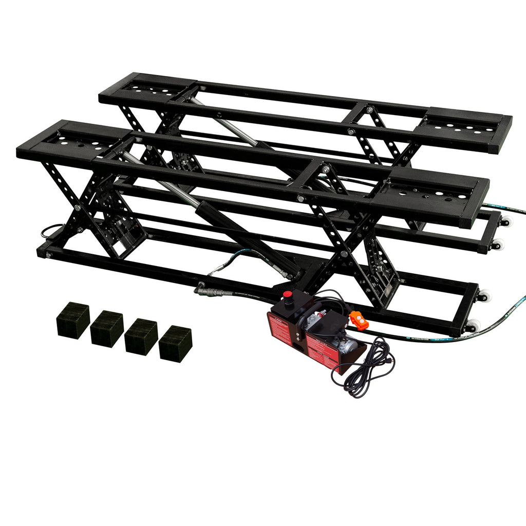 SwitZer Portable Car Lift 7000lbs Black