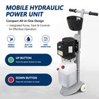 SwitZer Two Post Hydraulic Car Lift 8000lbs Grey