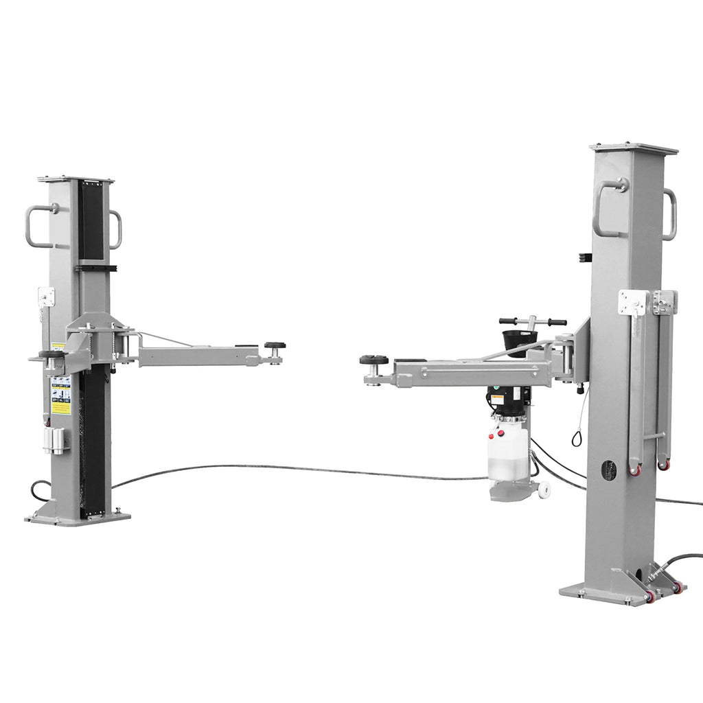 SwitZer Two Post Hydraulic Car Lift 8000lbs Grey