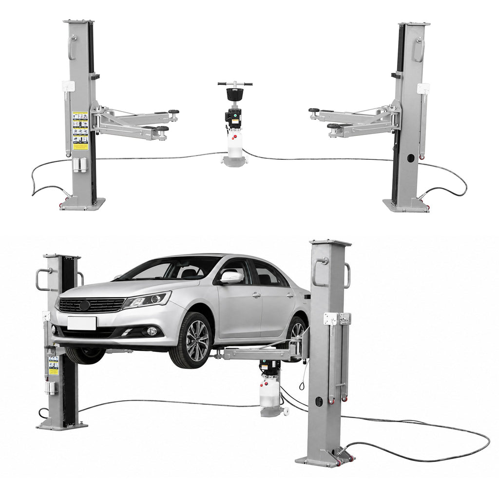 SwitZer Two Post Hydraulic Car Lift 8000lbs Grey