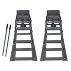 SwitZer Car Ramp With 2 Ton Jack Grey x2