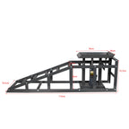 SwitZer Car Ramp With 2 Ton Jack Grey x2