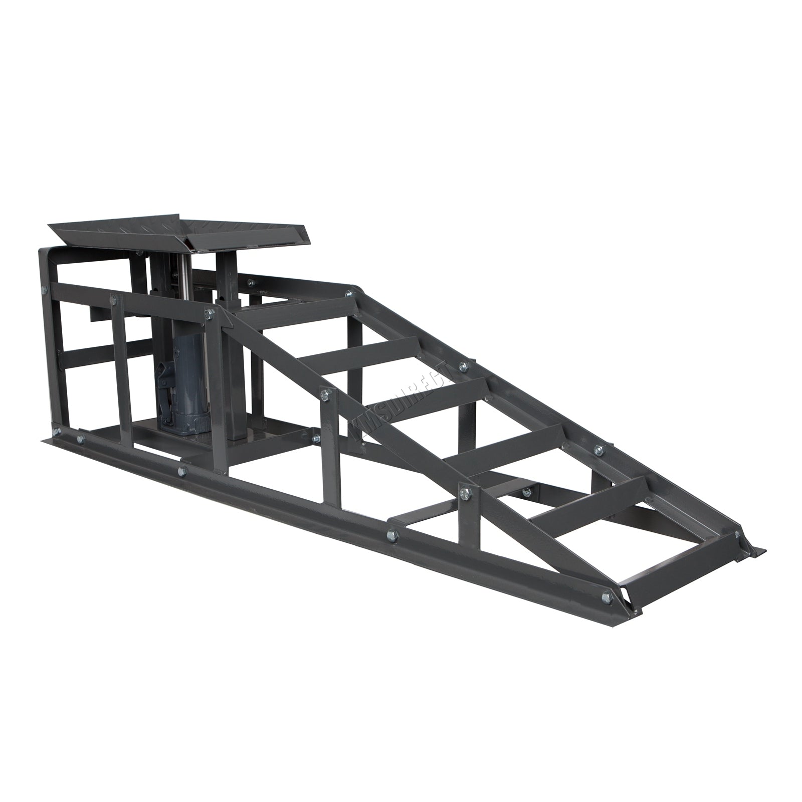 SwitZer Car Ramp With 2 Ton Jack Grey x2