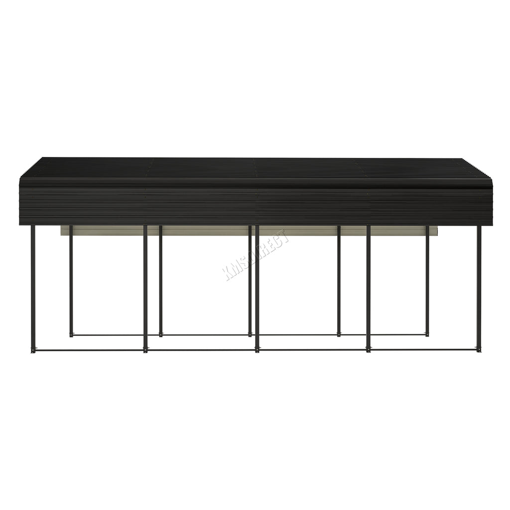 BIRCHTREE Metal Carport 13X20FT Anthracite
