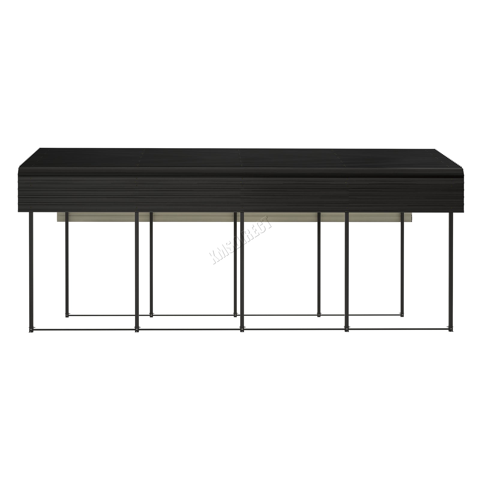 BIRCHTREE Metal Carport 13X20FT Anthracite