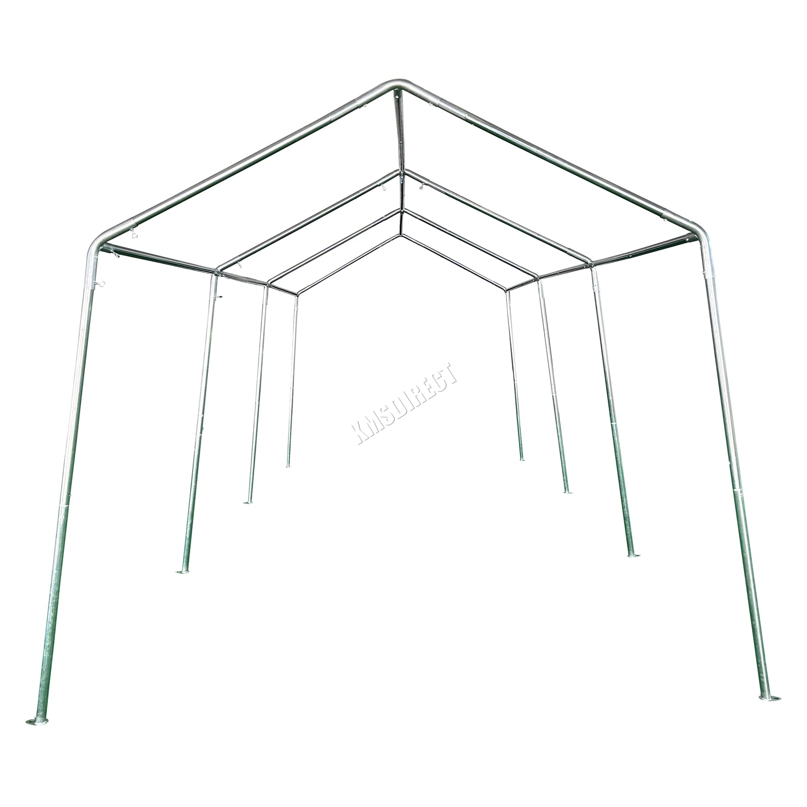 BIRCHTREE Carport 3m x 6m x 2.6m White
