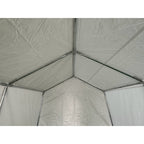 BIRCHTREE Carport 3m x 6m x 2.6m White
