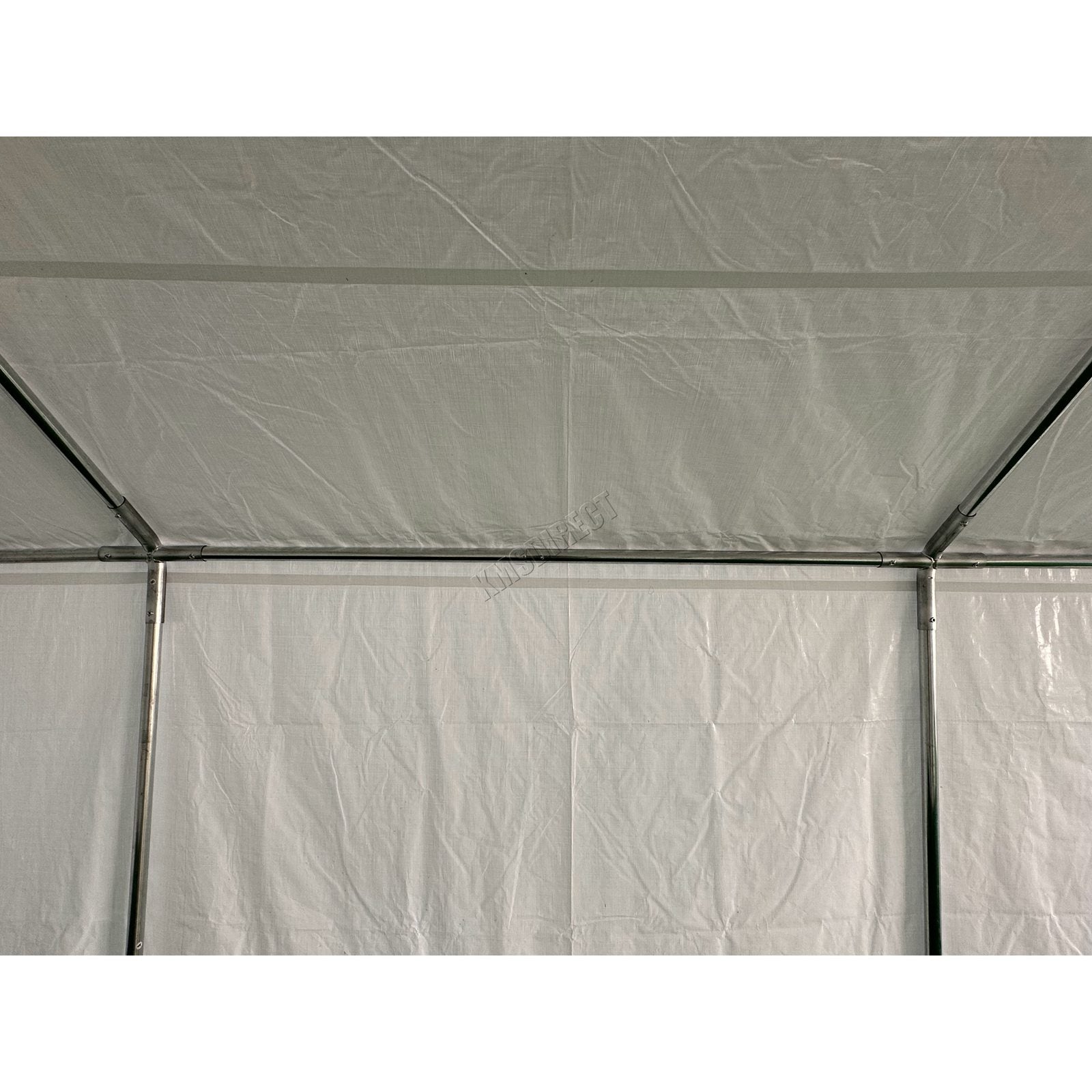 BIRCHTREE Carport 3m x 6m x 2.6m White