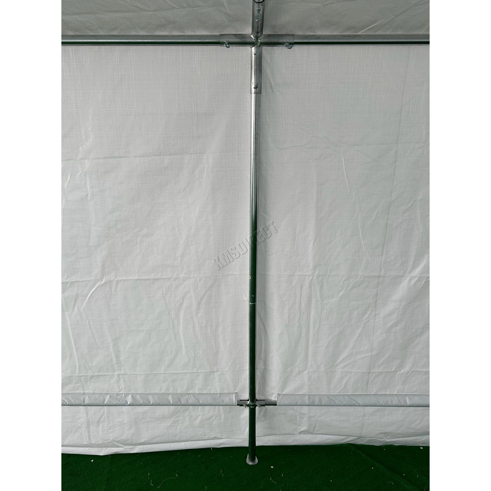BIRCHTREE Carport 3m x 6m x 2.6m White