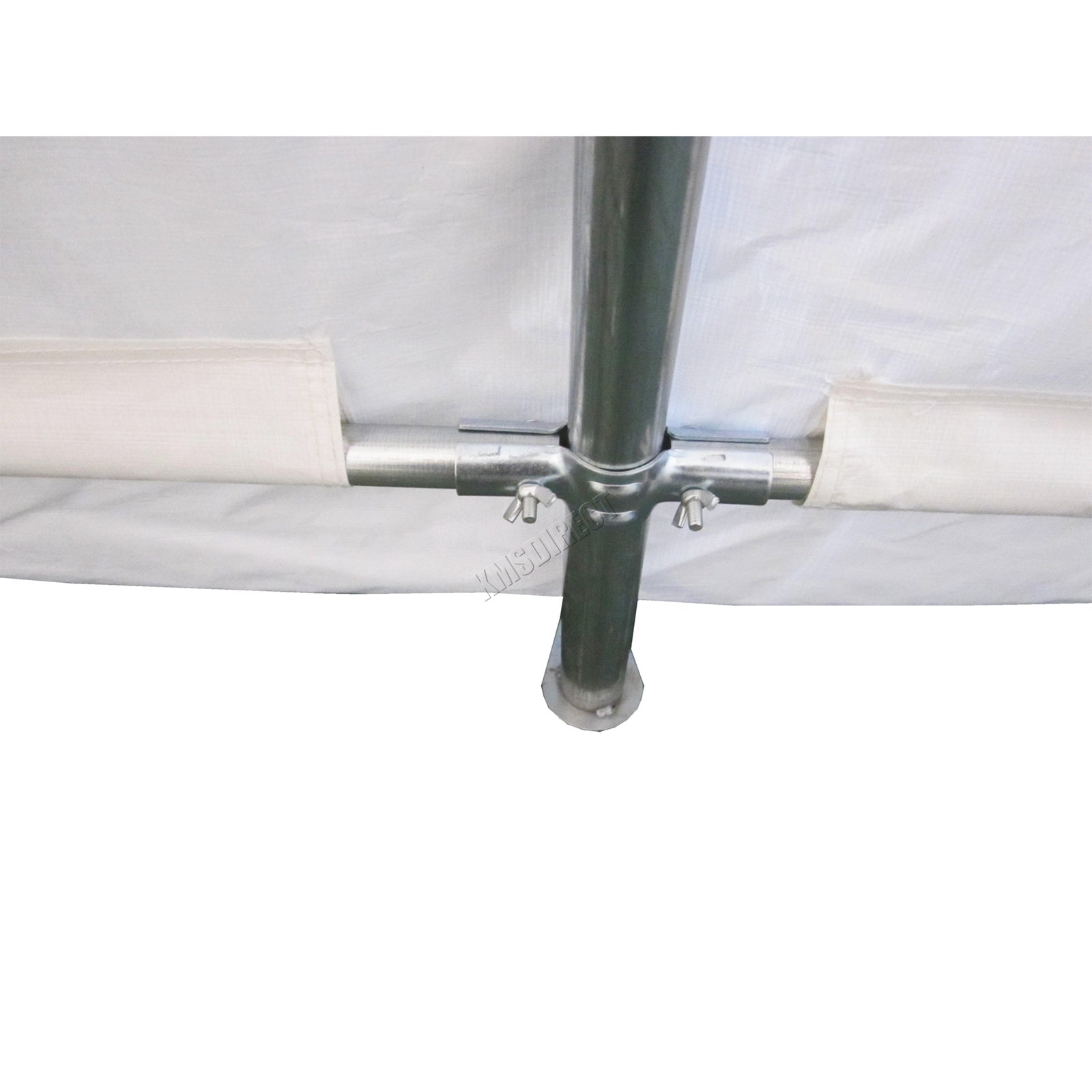 BIRCHTREE Carport 3m x 6m x 2.6m White